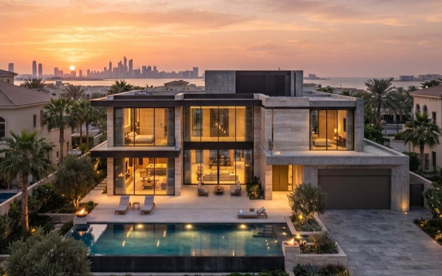 Private villa project supplied with building materials in Al Dhaid, Sharjah